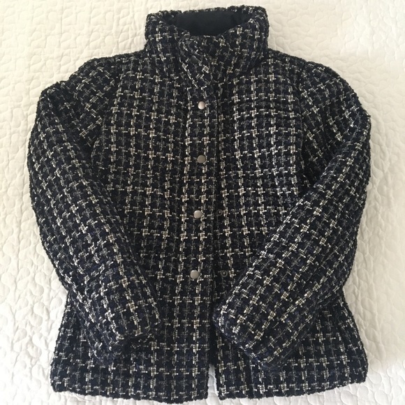 Tweed Puffer Jacket Hotsell, 53% OFF 